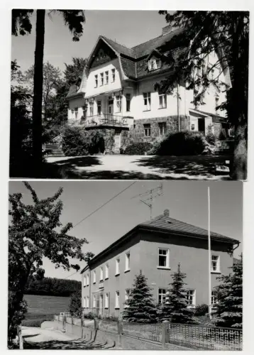 2 x Foto Schmölln Kreis Bischofswerda FDGB Erholungsheim 1976