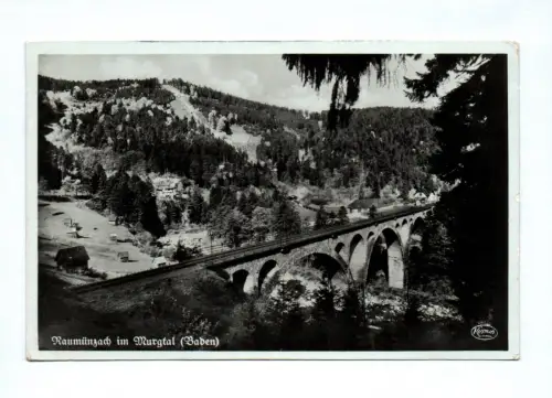 Foto Ak Raumünznach im Murgtal Feldpost 1942