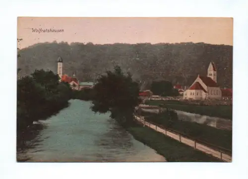 Künstler Ak Wolfratshausen Oberbayern