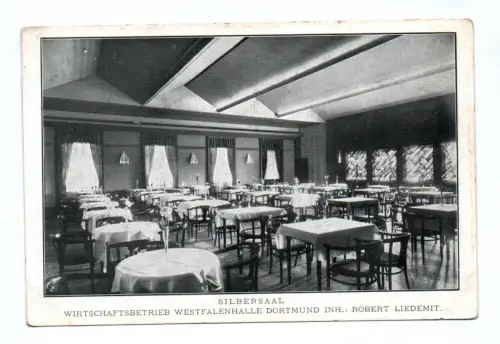 Ak Silbersaal Wirtschaftsbetrieb Westfalenhalle Dortmund