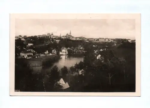 Foto Ak Tabor Böhmen Fluss Lainsitz