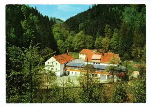 Foto Ak Heeselicht Kreis Sebnitz 1986 KDT Präsidiumsheim Scheibenmühle