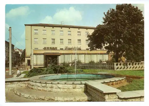 Foto Ak Nordhausen HO Hotel Handelshof 1987