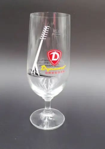 Alter Glas Dynamo Dresden DDR Andenkenglas 