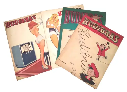 Hudibras 6. Jahrgang 1948 Dänische Zeitschriften Nr. 2, 4, 9, 11