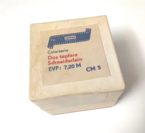 DEWAG Colorserie Das tapfere Schneiderlein CM 5 Rollfilm