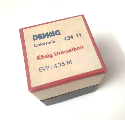 DEWAG Colorserie König Drosselbart CM 11 Rollfilm DDR