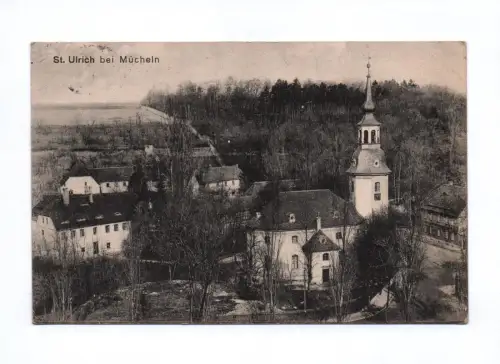 Ak St. Ulrich bei Mücheln Feldpost 1915
