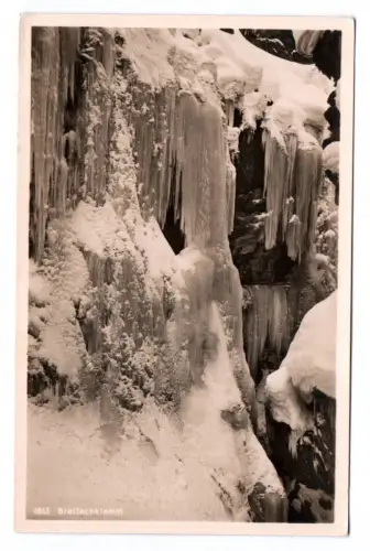 Foto Ak Breitachklamm Oberstdorf Tiefenbach