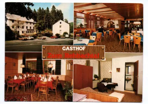 Ak Gasthof zum Rehbachtal Grafengehaig im Frankenwald
