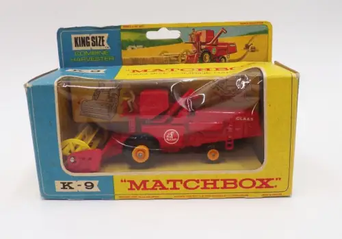 Matchbox Combine Harvester K-9 King Size in OVP 