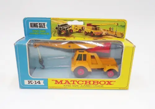 Matchbox K-14 Jumbo Crane King Size Modell mit OVP