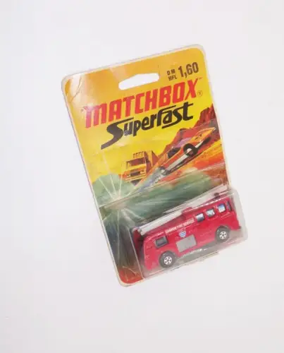 Matchbox Superfast 35 Merryweather Fire Engine OVP