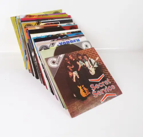 Amiga Single Konvolut 37 Platten