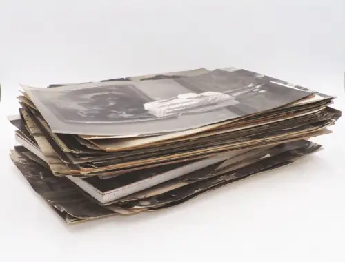 Konvolut Fotografien großformatig DDR Tiere Alltag Berufe Vintage Fotos