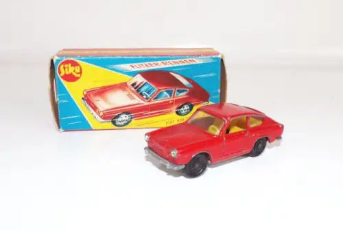 Siku Flitzer Rennen Fiat 850 Sport Coupe mit Originalkarton