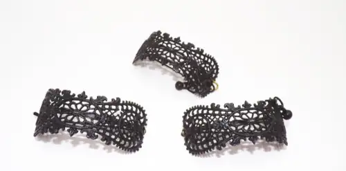 Alte Haarspangen um 1900 Antik Haarschmuck