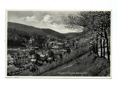 Ak Kipsdorf im Erzgebirge 1939