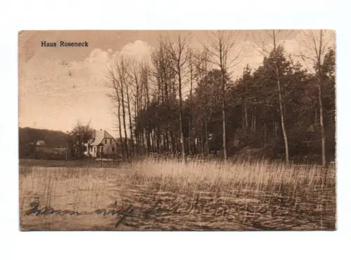 Ak Haus Roseneck 1931 Plau in Mecklenburg