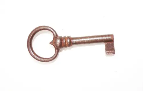 Alter Hohldornschlüssel Antik kleiner Schlüssel 