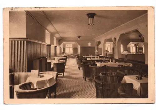 Ak Rostock Haus Sonne Konditorei Konzert Kaffee 1926