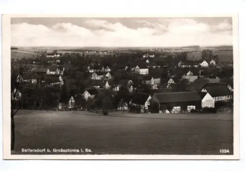 Ak Seifersdorf bei Großschirma in Sachsen 1933