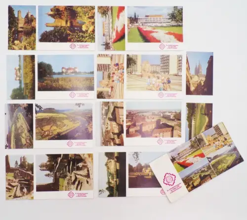 Mappe 16 Arbeiterfestspiele der DDR 1976 im Bezirk Dresden Bildermappe