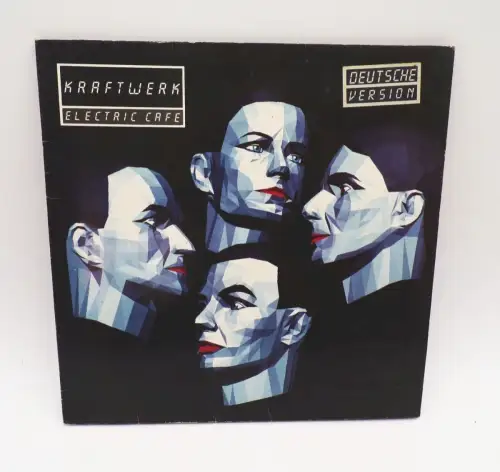 Kraftwerk Electric Cafe deutsche Version Vinyl Deutsche Version Printed Holland
