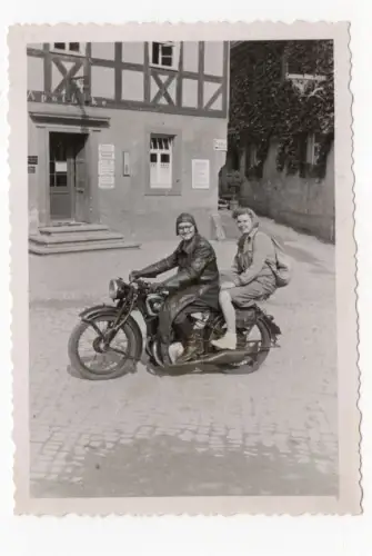 Foto NSU Motorrad um 1955