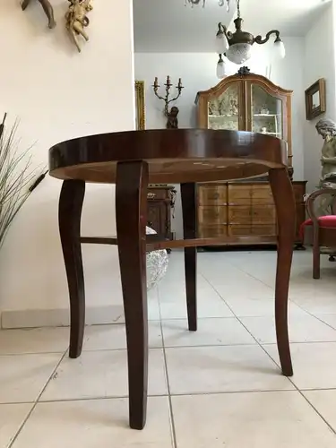 Runder Art Deco Tisch Esstisch Beistelltisch  Esstisch X1574