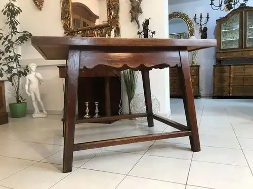 Einfacher Tisch Beistelltisch Bauerntisch Landhaustisch Bauernmöbel W3362
