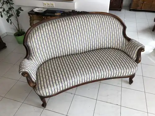 Hübsches originales Spätbiedermeier Sofa Diwan Couch X1499