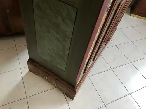 Voglauer Schrank Bauernschrank Anno 1800 Altgrün X2409