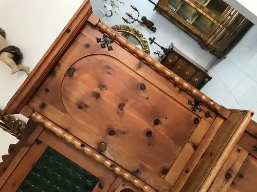 Massives Küchenbuffet Küchenschrank Zirbenholz Buffetschrank - W3105