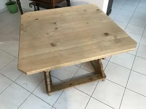 Massiver Jogltisch Tisch Bauerntisch Tafeltisch Hüttentisch W1564