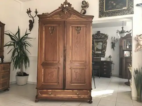 Pfeiferlbarock Kleiderschrank Dielenschrank Schrank Z1410