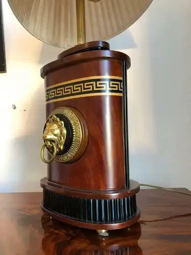 Empire Stil Tischlampe einfalmmig prunkvoll hübsch Z1180