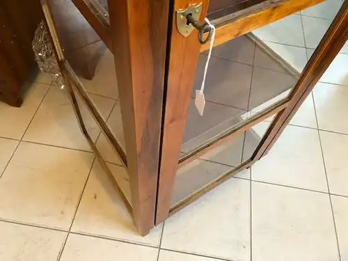 Zierliche Biedermeier Stil  Vitrine Bücherschrank Sammlerschrank X2564