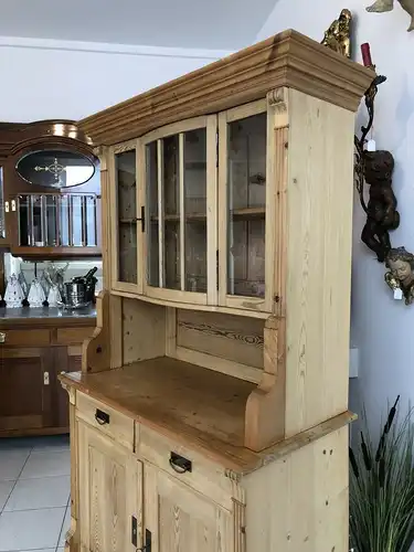 Jugendstil Küchenbuffet Küchenschrank Weichholz Z1649