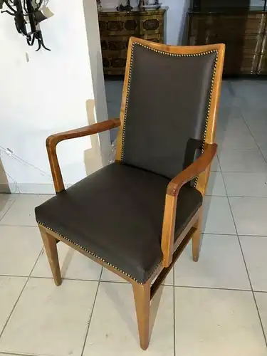 Restaurierter Thonet Stuhl Sessel Schreibtisch Armlehnstuhl Designerstuhl  W3578