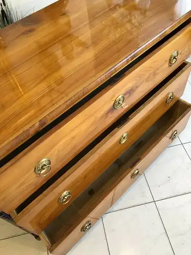 Originale Biedermeier Kommode 3 Ladenkommode X2084