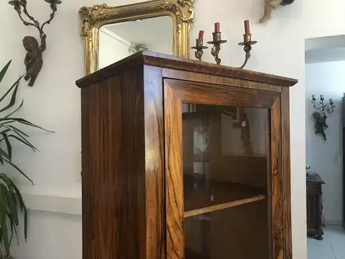 Vitrine im Biedermeier Stil Bücherschrank Glasschrank Z1810