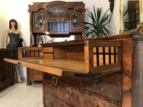 Originale Biedermeier Schreibkommode Ladenkommode Original Z1906