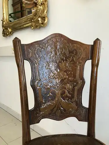 Originaler Stuhl Sessel Bugholzsessel Holzsessel Kohn Z1747