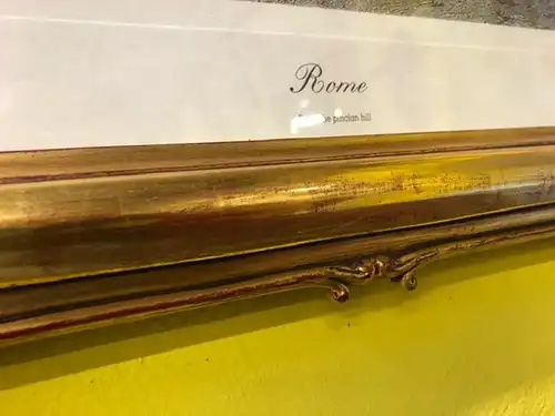 Prächtiger vergoldeter Florentiner Rahmen Traum Z1125