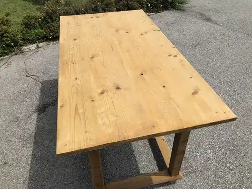 Alter uriger Bauerntisch Tisch Landhaustisch Naturholz Z1799