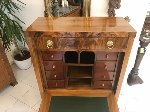 Originaler Biedermeier Stand Sekretär Schreibtisch Sekretär Schreibmöbel Z2137