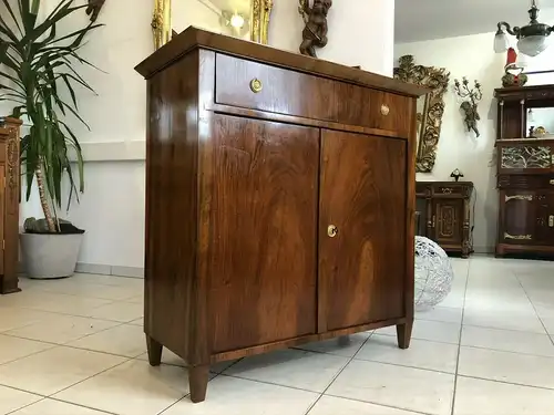 Originales Biedermeier Trumeau Anrichte Schrank Z2192