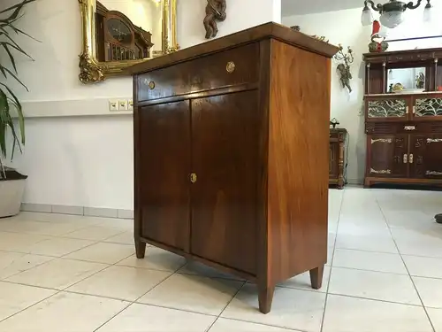 Originales Biedermeier Trumeau Anrichte Schrank Z2192