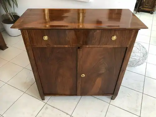 Originales Biedermeier Trumeau Anrichte Schrank Z2192